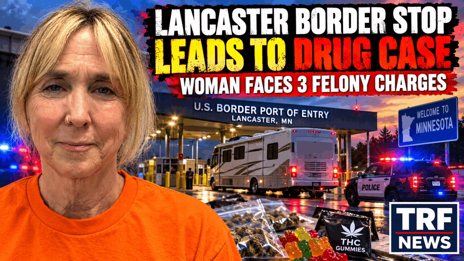 Lancaster Border Stop Leads to Three Felonies