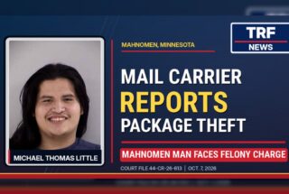 Mahnomen Man Charged After Mail Carrier Spots Theft