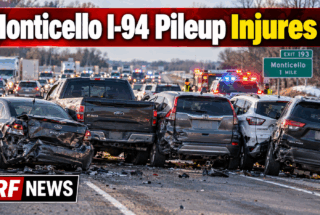 Monticello: 5-Vehicle I-94 Crash Injures 3