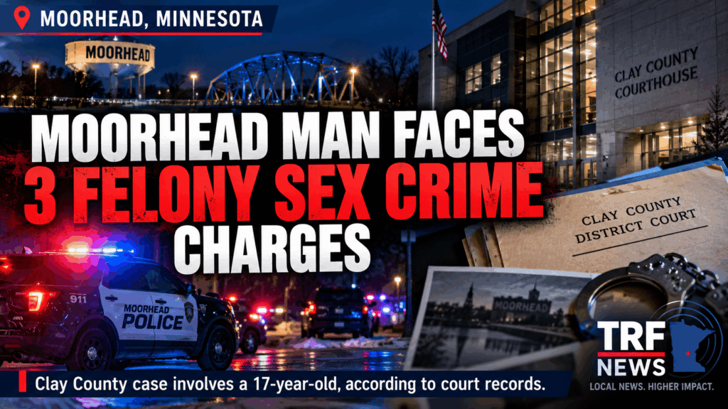 Moorhead Man Faces 3 Felony Sex Crime Charges