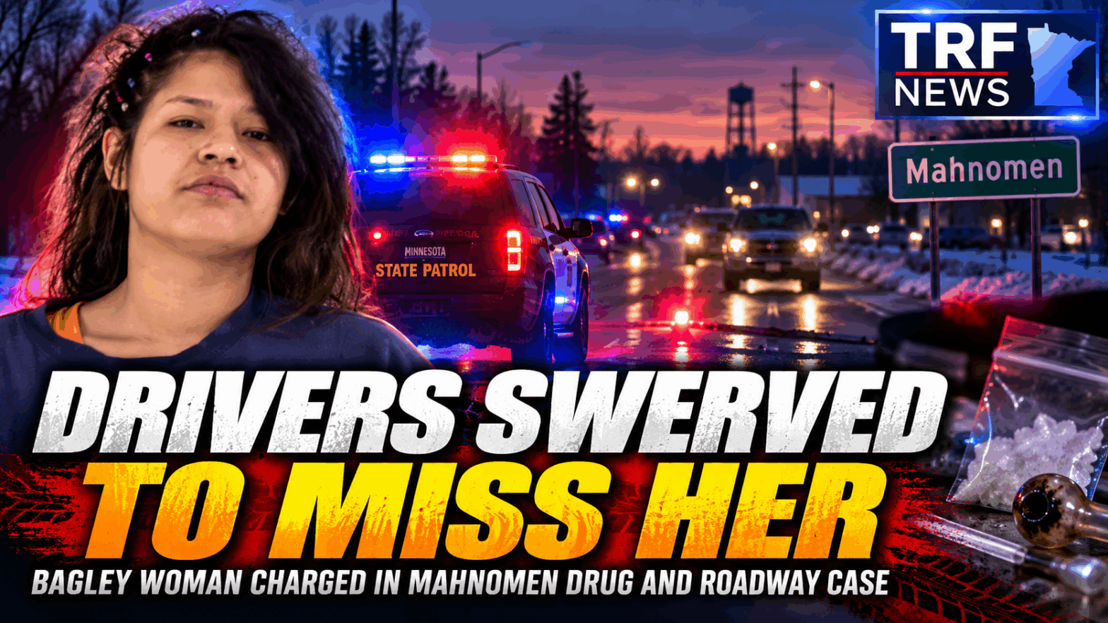 Mahnomen: Woman, 19, Charged After Roadway Incident
