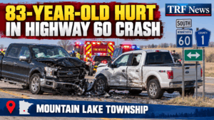 Mountain Lake: 83-Year-Old Hurt in 2-Pickup Crash