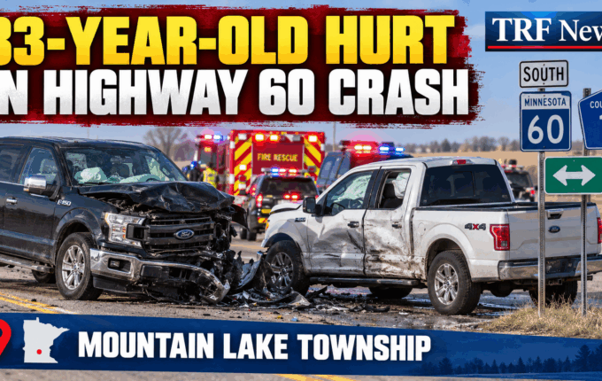 Mountain Lake: 83-Year-Old Hurt in 2-Pickup Crash