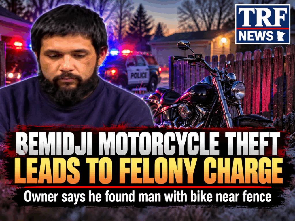 Bemidji Man Charged in Motorcycle Theft Case