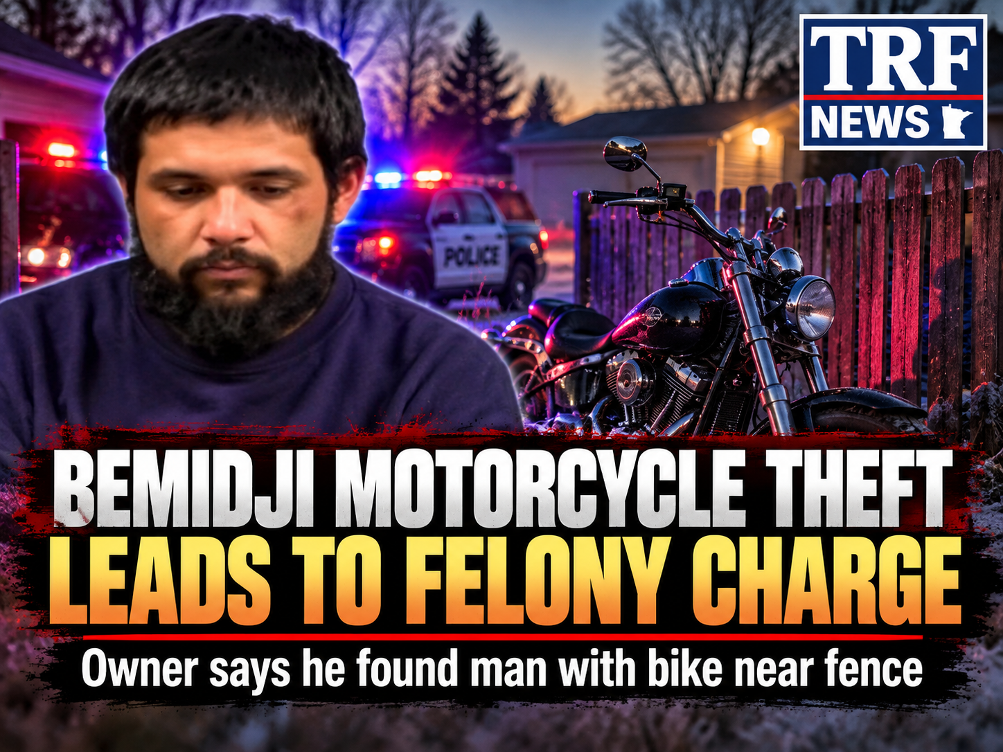 Bemidji Man Charged in Motorcycle Theft Case