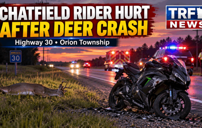 Orion Township: Deer Crash Injures Chatfield Rider