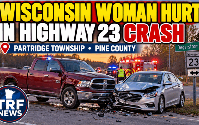 Partridge Township: Highway 23 Crash Injures Woman