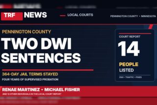Pennington County Court Report: DWI and Traffic Cases