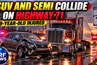 Renville County: 29-Year-Old Hurt in SUV-Semi Crash