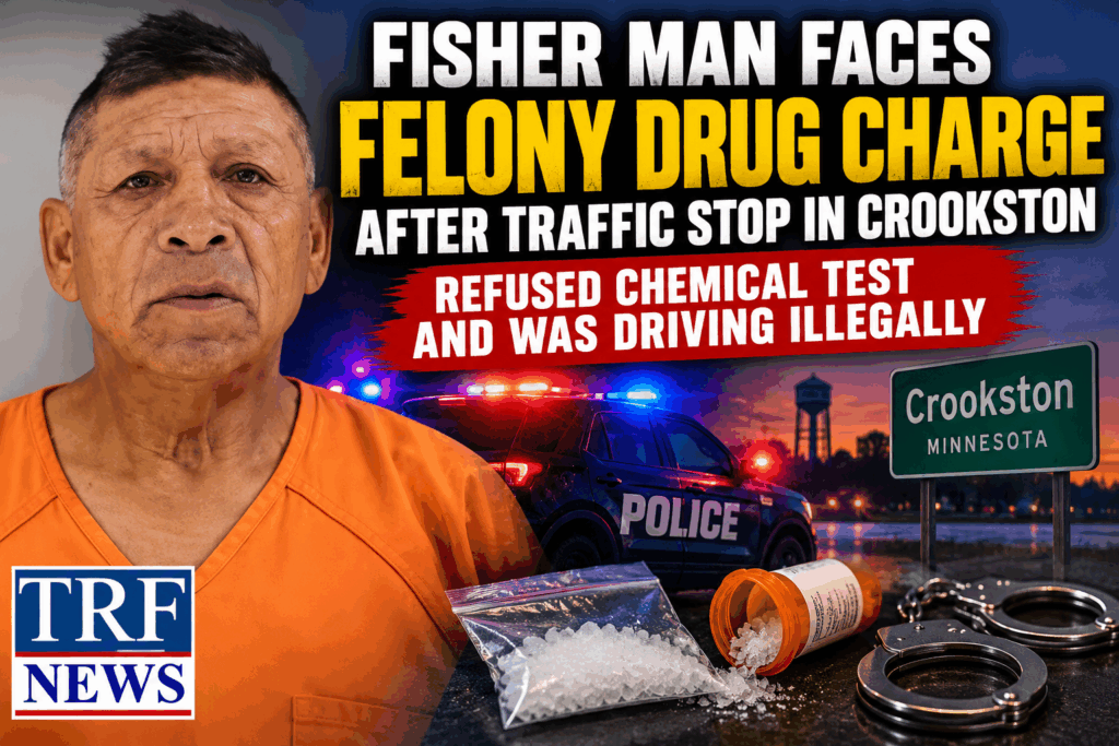 Fisher Man Faces Drug Charges, Refused Chemical Test