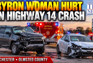 Rochester Highway 14 Crash Injures Byron Woman