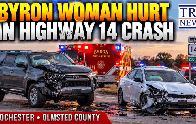 Rochester Highway 14 Crash Injures Byron Woman