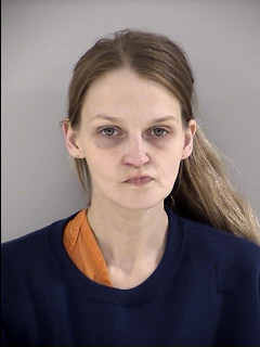 Verified booking photograph of Megan Marie Swatlowski