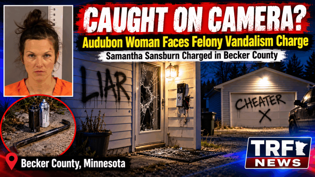 Audubon Woman Faces Felony After Home Vandalism