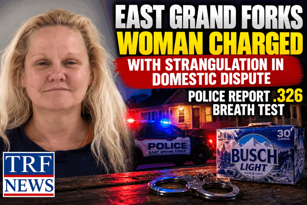 East Grand Forks Woman Charged in Strangulation Case