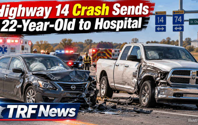 St. Charles: 22-Year-Old Hurt in Highway 14 Crash