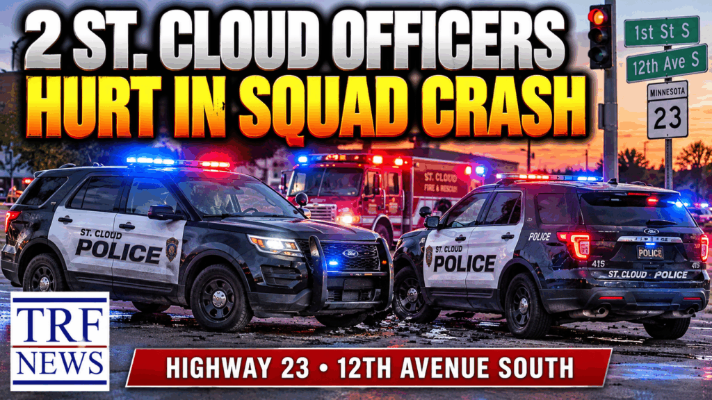 St. Cloud: 2 Police Officers Hurt in Squad Car Crash
