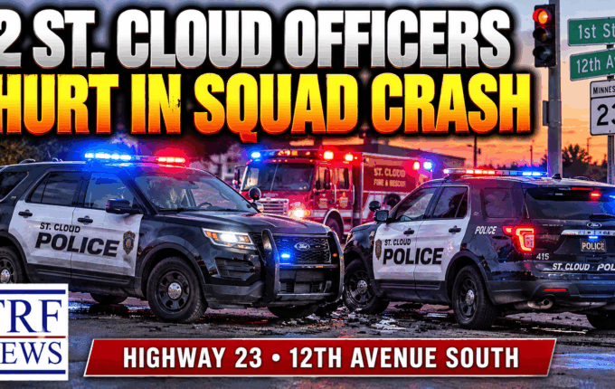 St. Cloud: 2 Police Officers Hurt in Squad Car Crash
