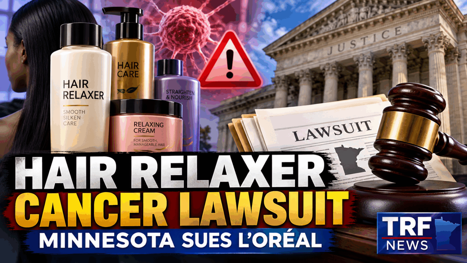 St. Paul: L’Oréal Sued Over Hair Relaxer Cancer Risks