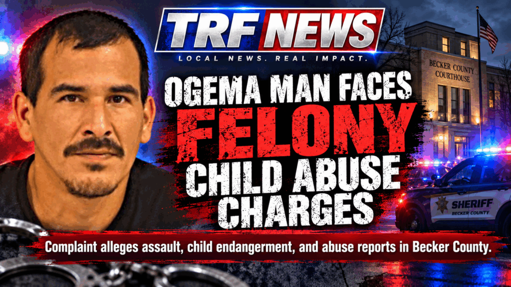 Ogema Man Faces Felony Child Abuse Charges