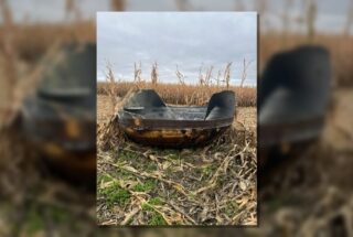 Stevens County 11-Foot Space Object Found in Cornfield