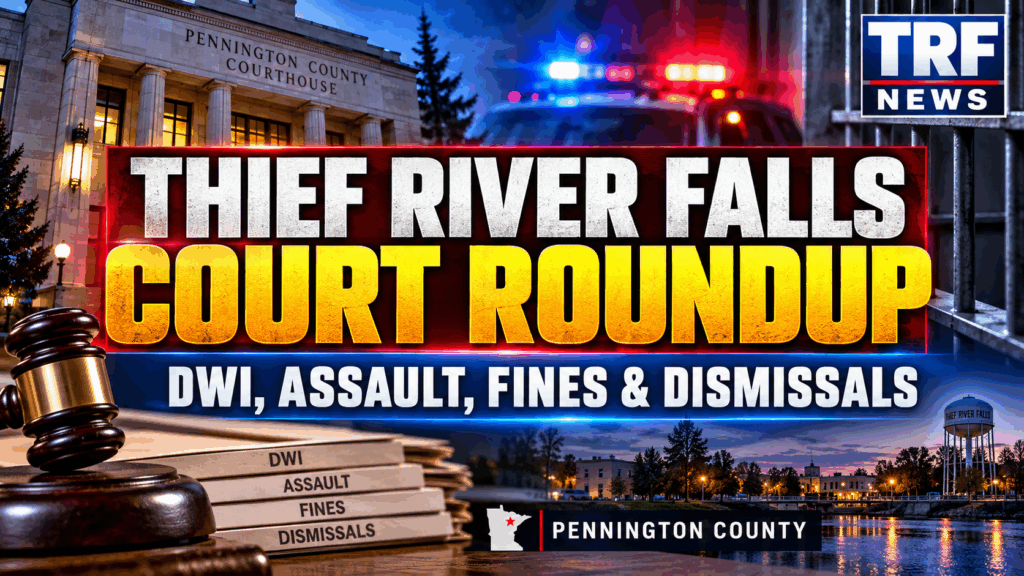 Thief River Falls Court Roundup: Fines, Jail, DWI