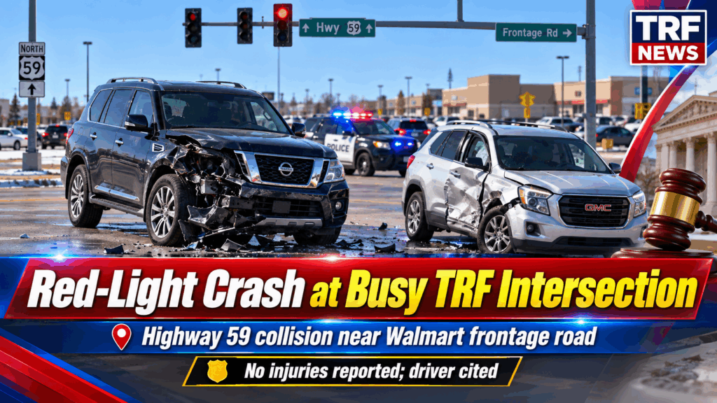 Thief River Falls Crash Ends With Red-Light Citation