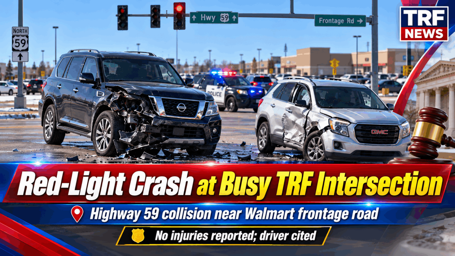 Thief River Falls Crash Ends With Red-Light Citation