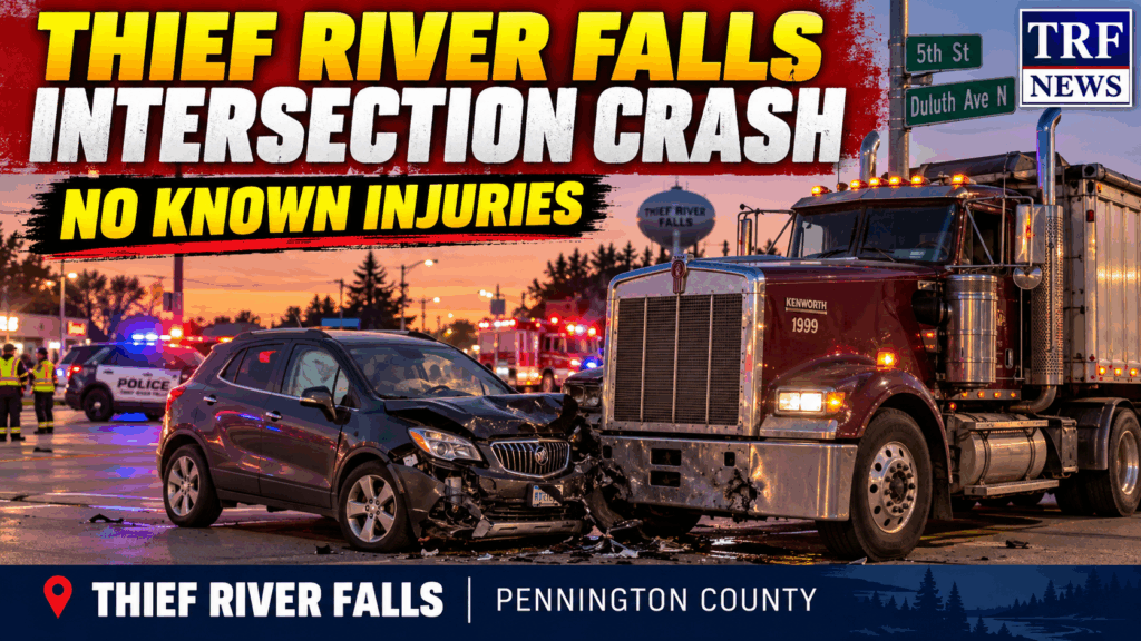 Thief River Falls Crash Involves Buick, Kenworth