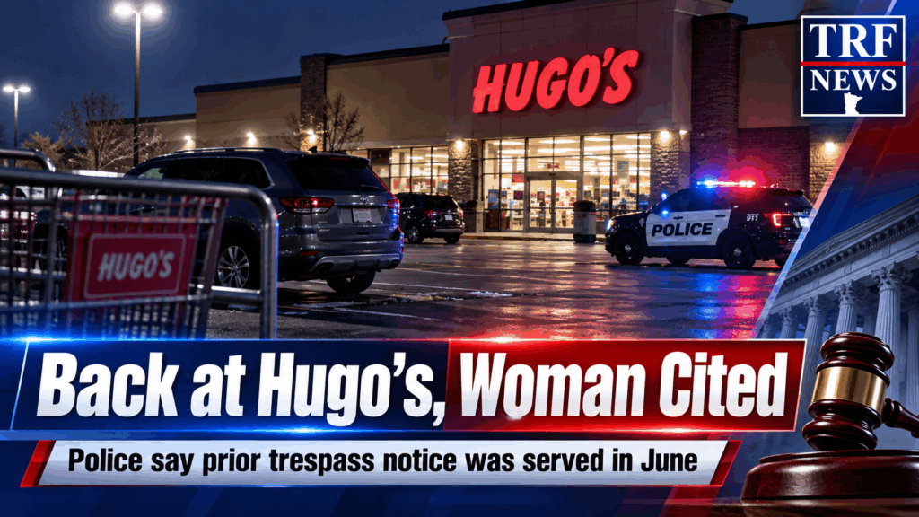 Thief River Falls: Woodson Cited at Hugo’s Parking Lot