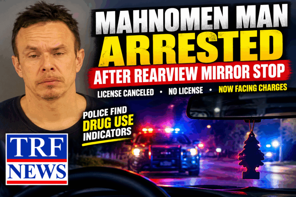 Mahnomen Man Arrested After Rearview Mirror Stop