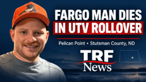 Trevor Doering, 35, of Fargo, died in a UTV rollover on Wednesday, October 21, 2026.