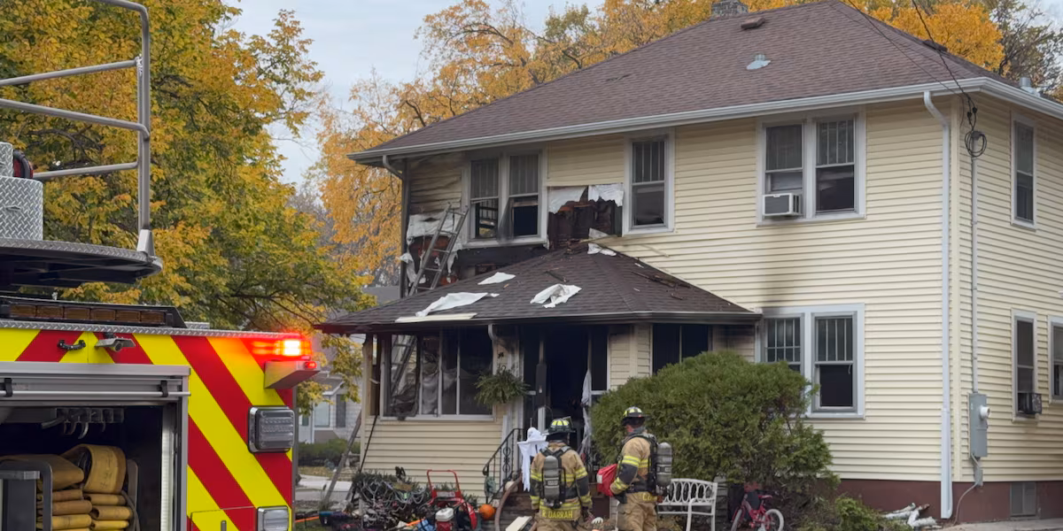 Fargo Apartment Fire Displaces Residents, Kills 2 Pets