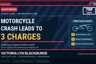 Detroit Lakes Motorcycle Crash Leads to 3 Charges