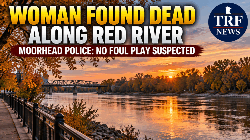 Woman Found Dead Along Red River in Moorhead