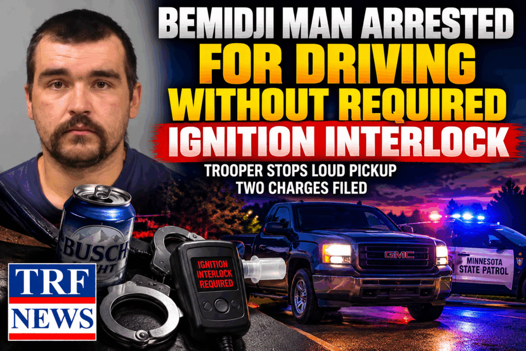 Bemidji Man Arrested Over Missing Ignition Interlock